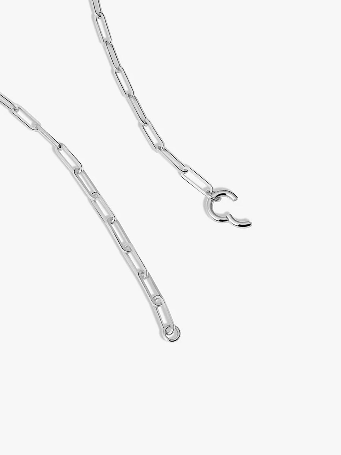 Paperclip Charm Necklace - Charms & Pendants - OOTDY