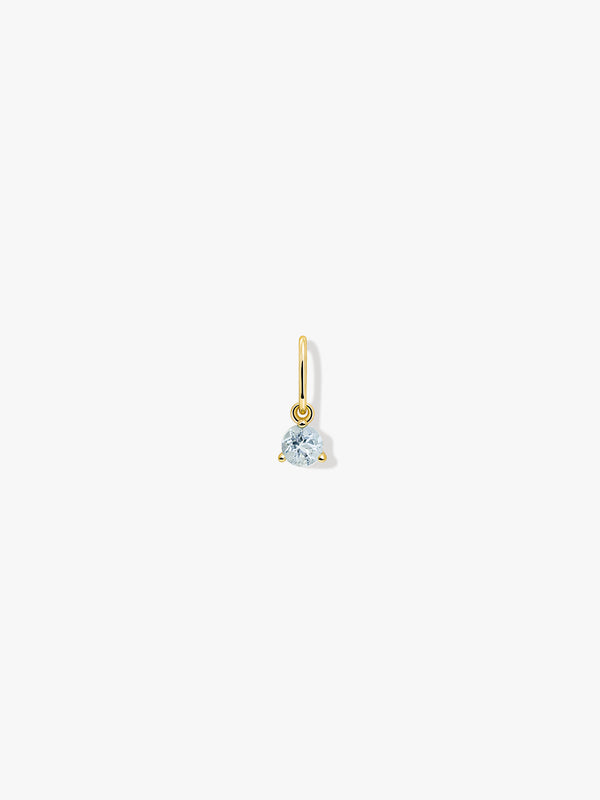 Aquamarine Necklace Charm - Necklace Charms - OOTDY