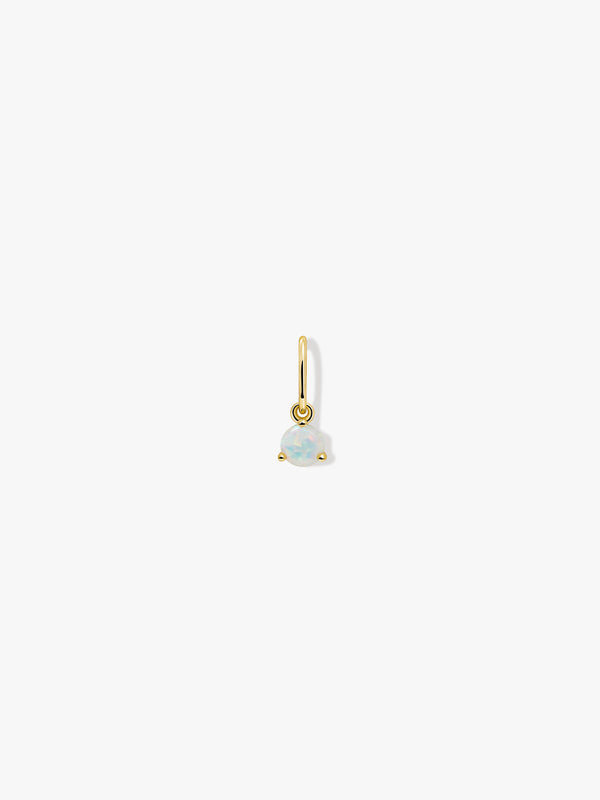 Opal Necklace Charm