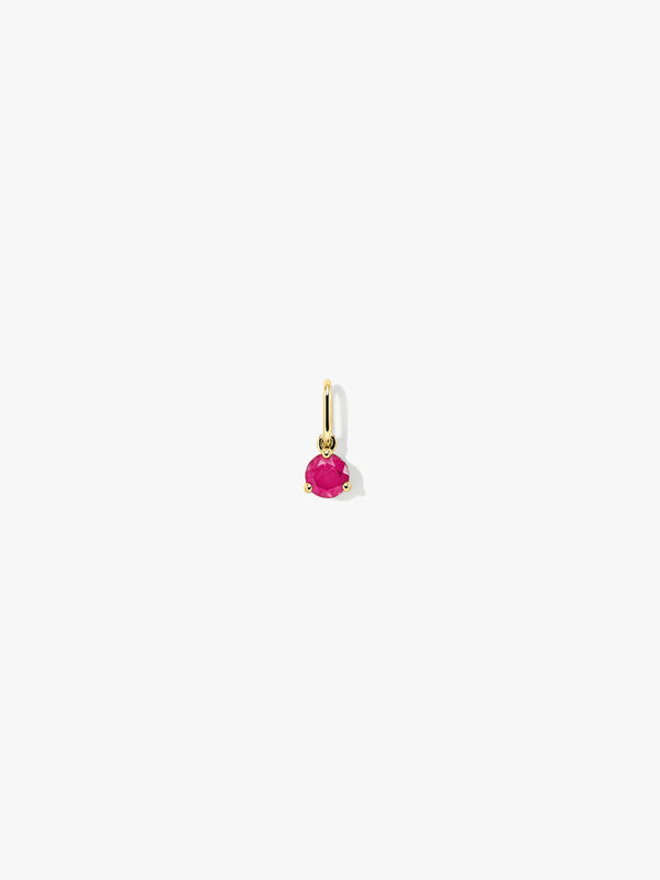 Ruby Necklace Charm