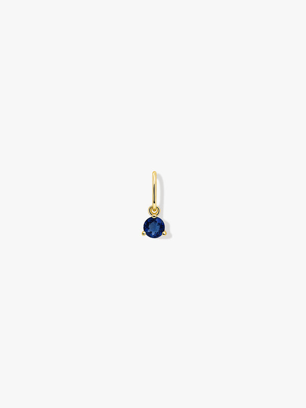 Blue Sapphire Necklace Charm - Necklace Charms - OOTDY