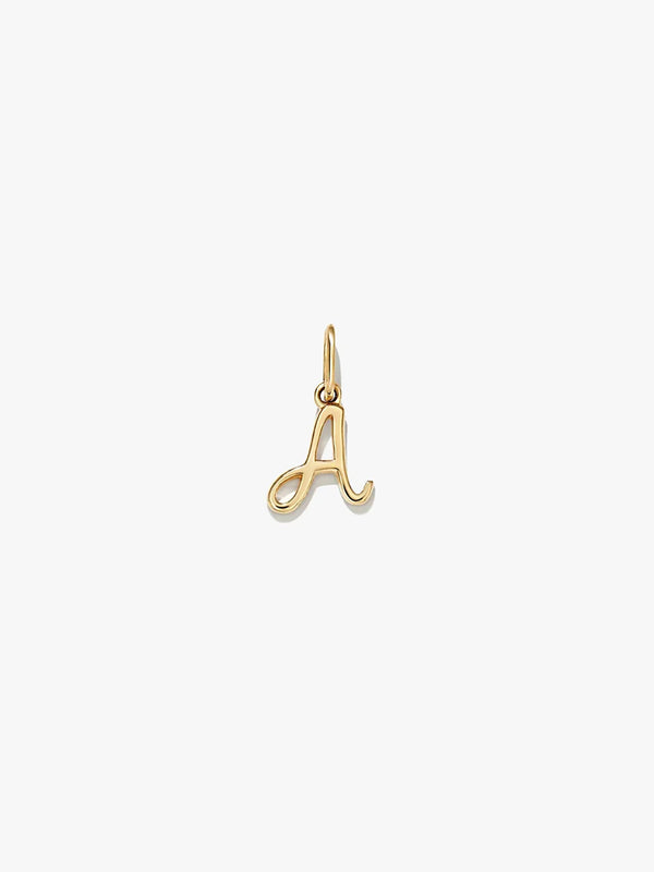 Cursive Letter Charm