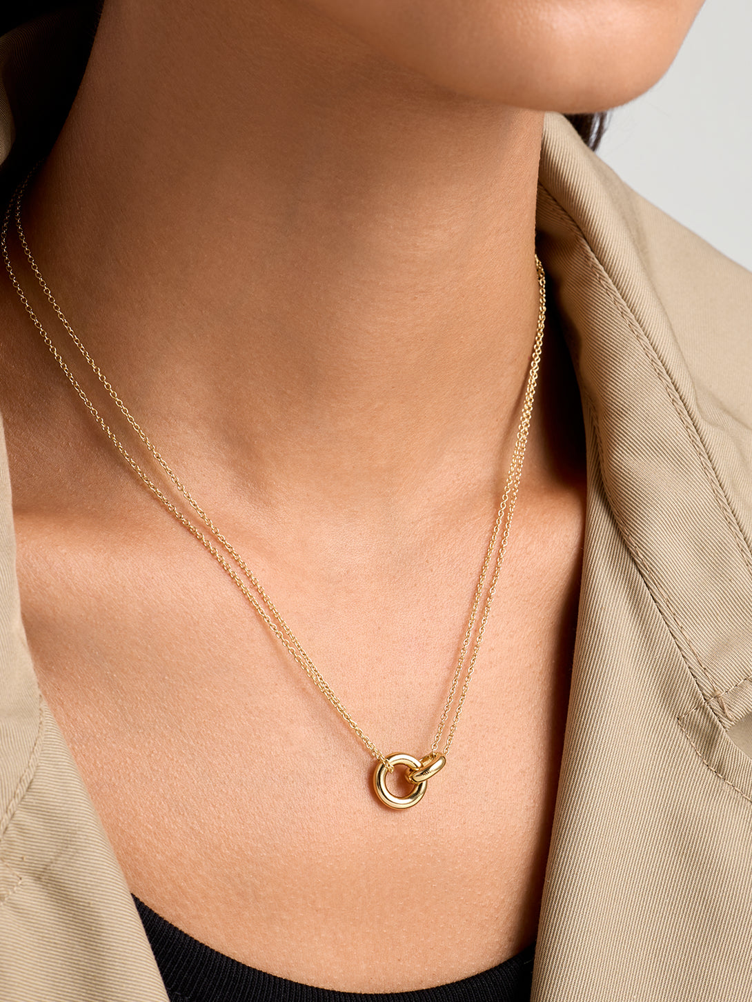 Mixed Bold Linked Necklace - Pendant Necklaces - OOTDY