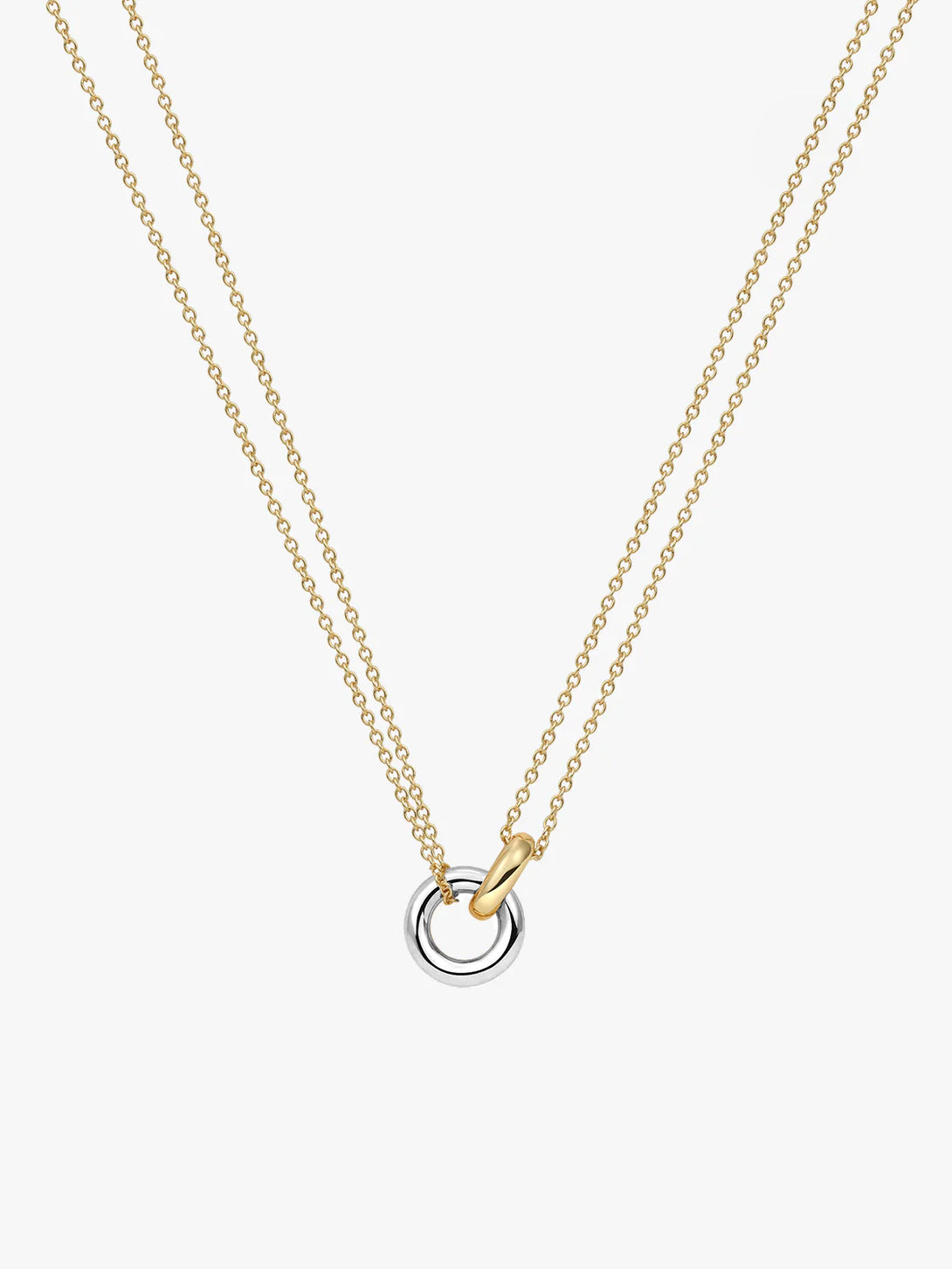 Mixed Bold Linked Necklace - Pendant Necklaces - OOTDY