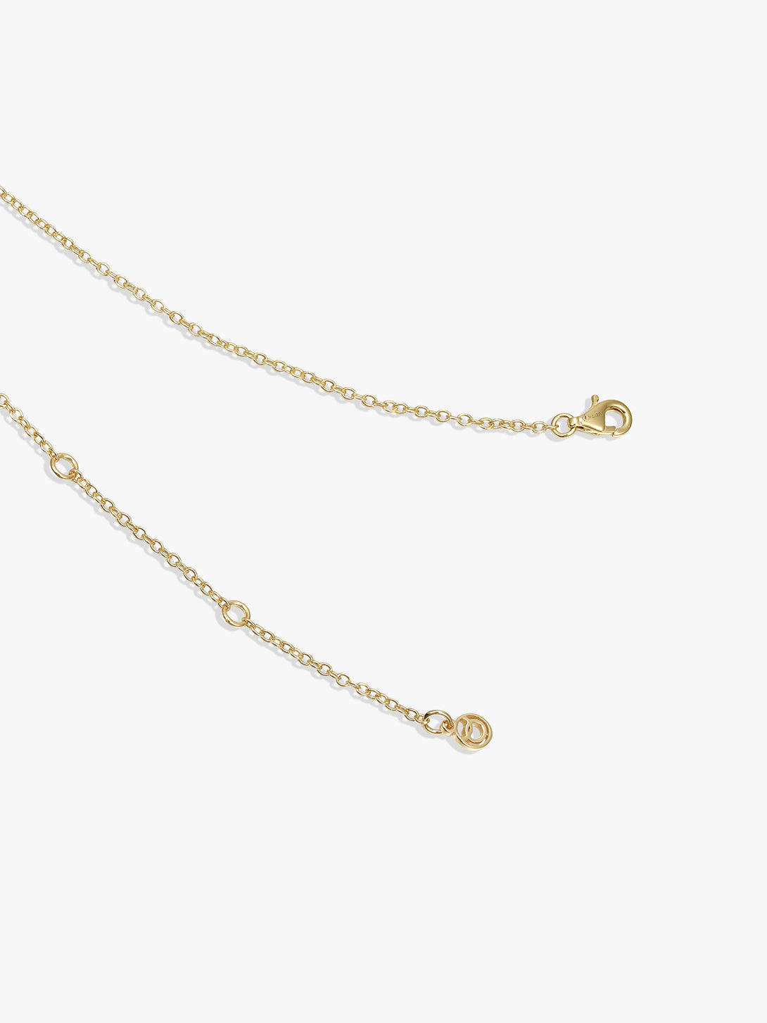 Bezel Diamond Station Necklace - Station Necklaces - OOTDY