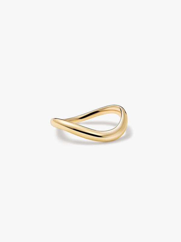 Slim Wave Ring