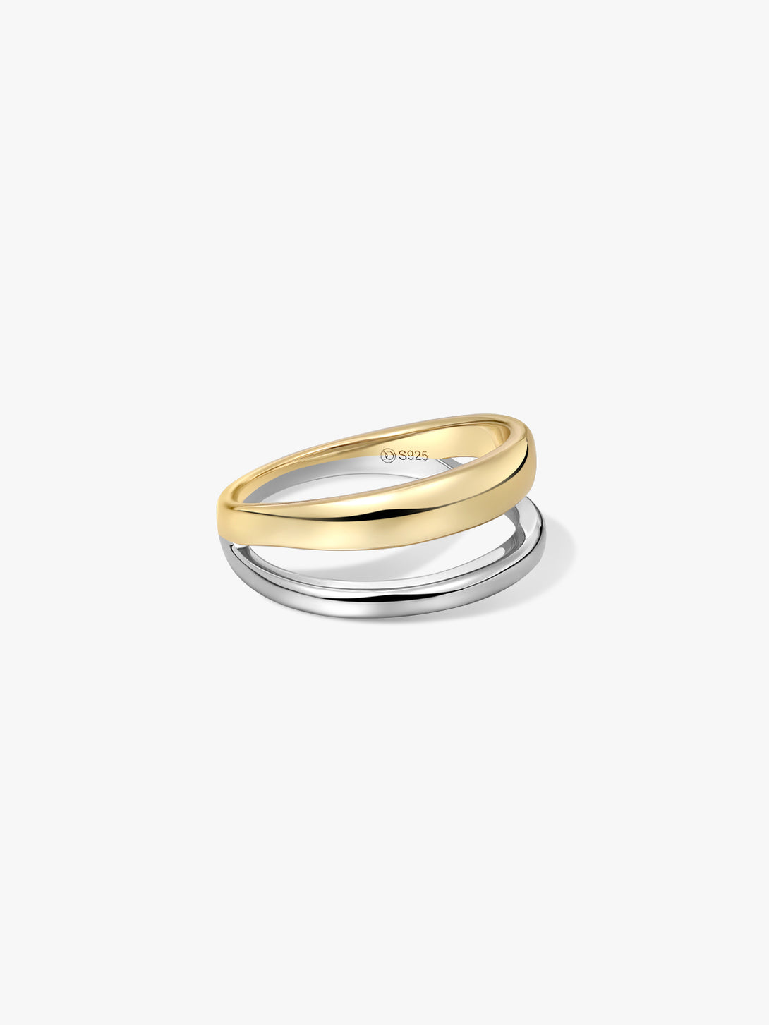 Mixed Dome Layered Ring - Band Rings - OOTDY