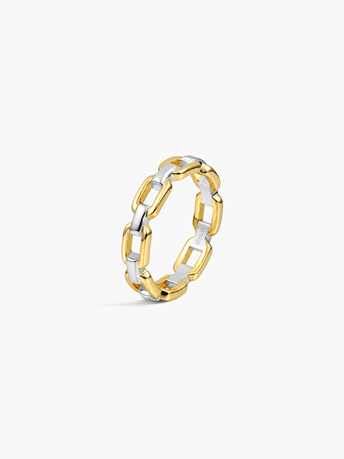 Mixed Metal Chain Ring – OOTDY