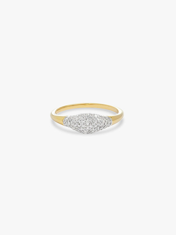 Lustre Pave Ring