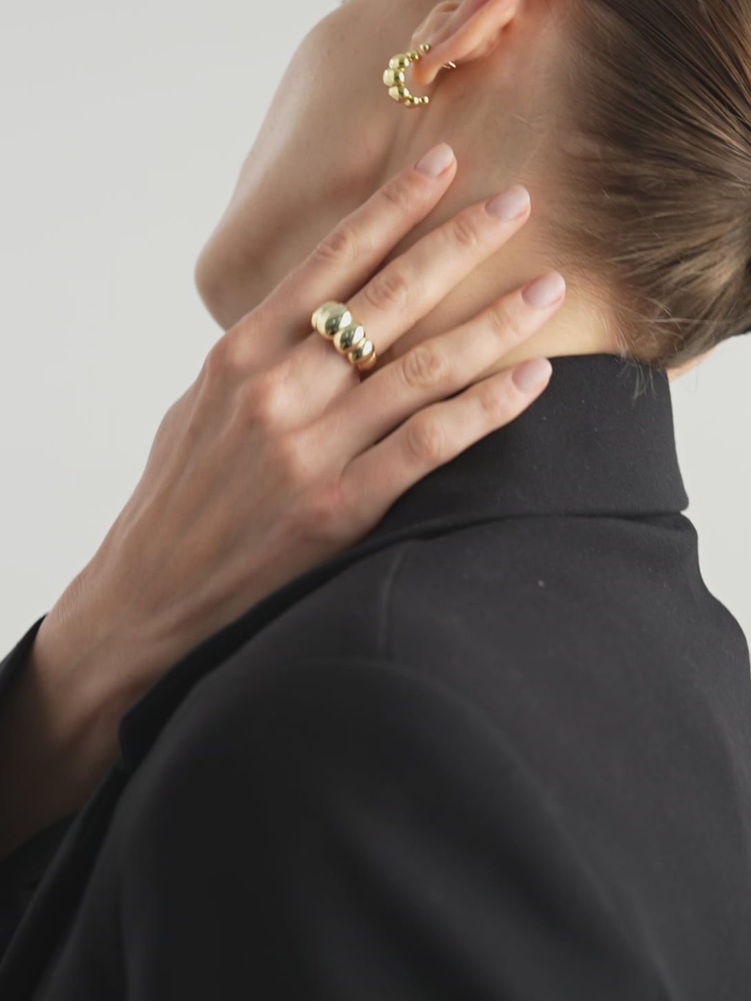 Puffy Hoops - Hoop Earrings - OOTDY