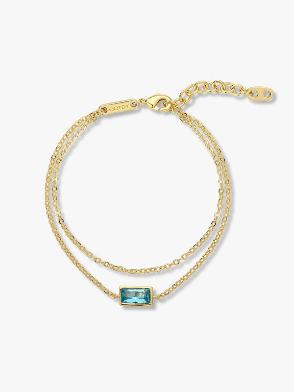 Delicate Square Layered Bracelets - OOTDY