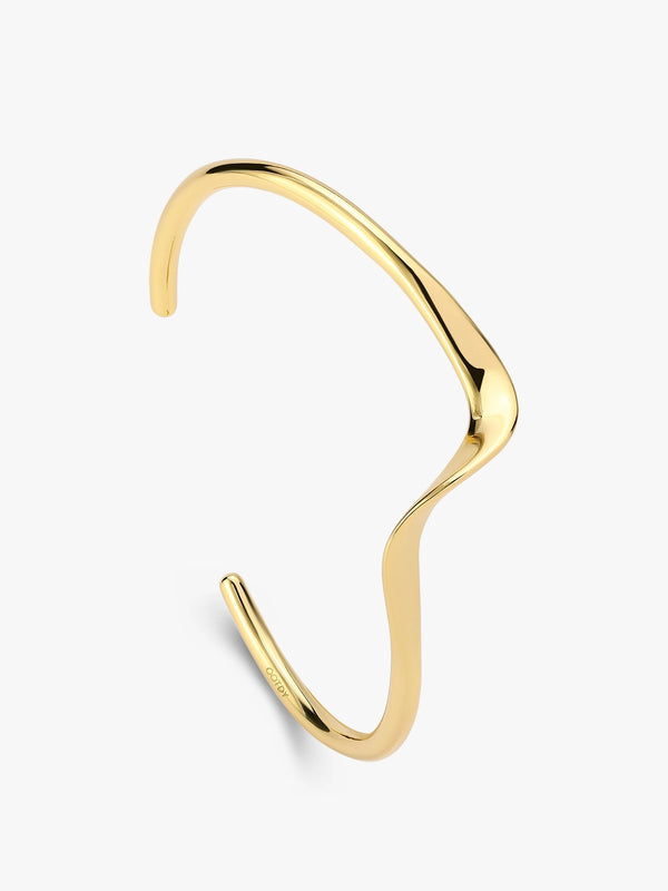 Delicate Wave Bangle - OOTDY