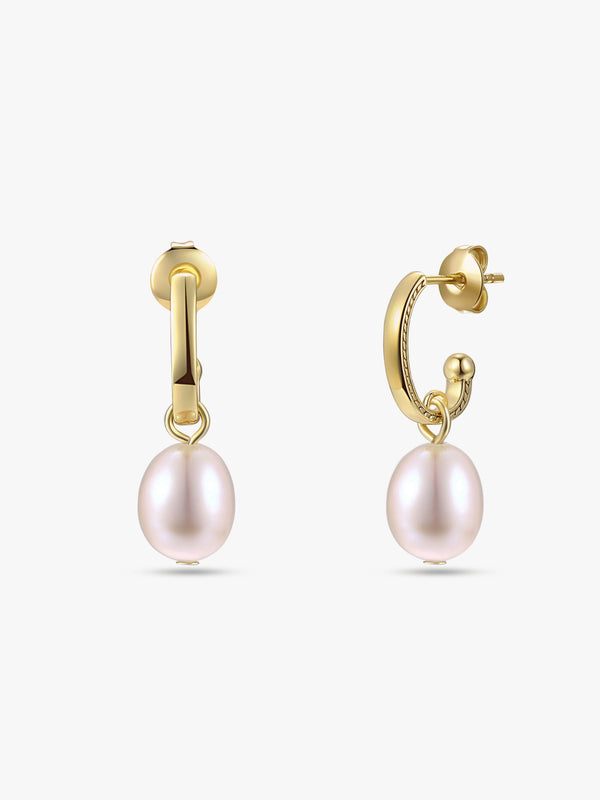 Pearl Delicate Drop Earrings - OOTDY
