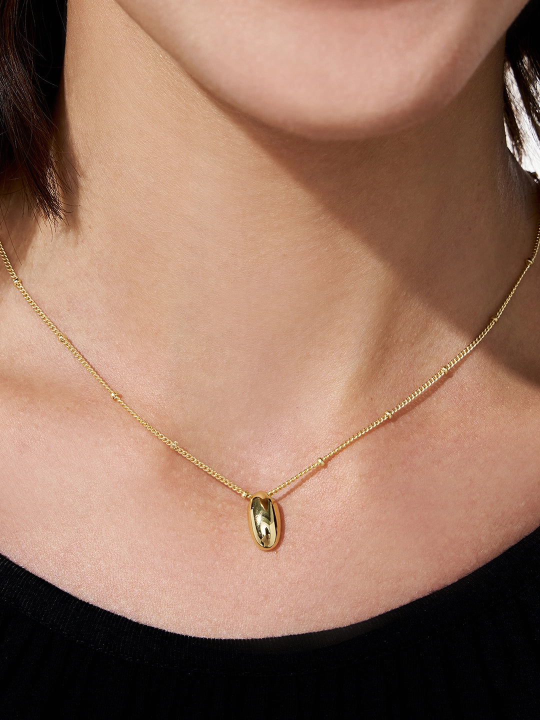 Daily Oval Pendant Necklace - OOTDY