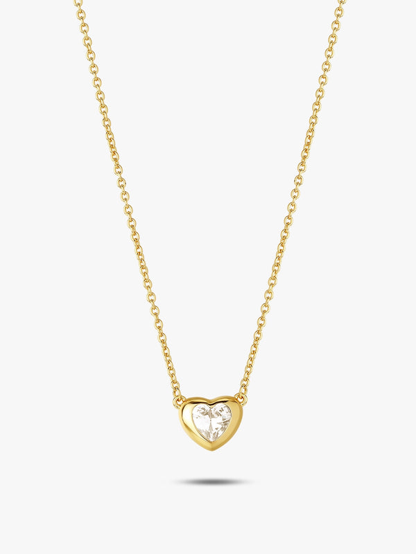 Delicate Heart Pendant Necklace - OOTDY