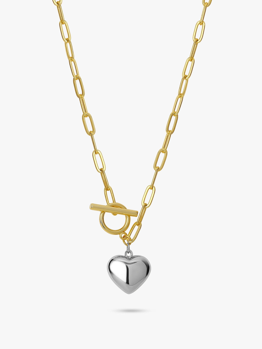 Unisex Heart Pendant Necklace - OOTDY