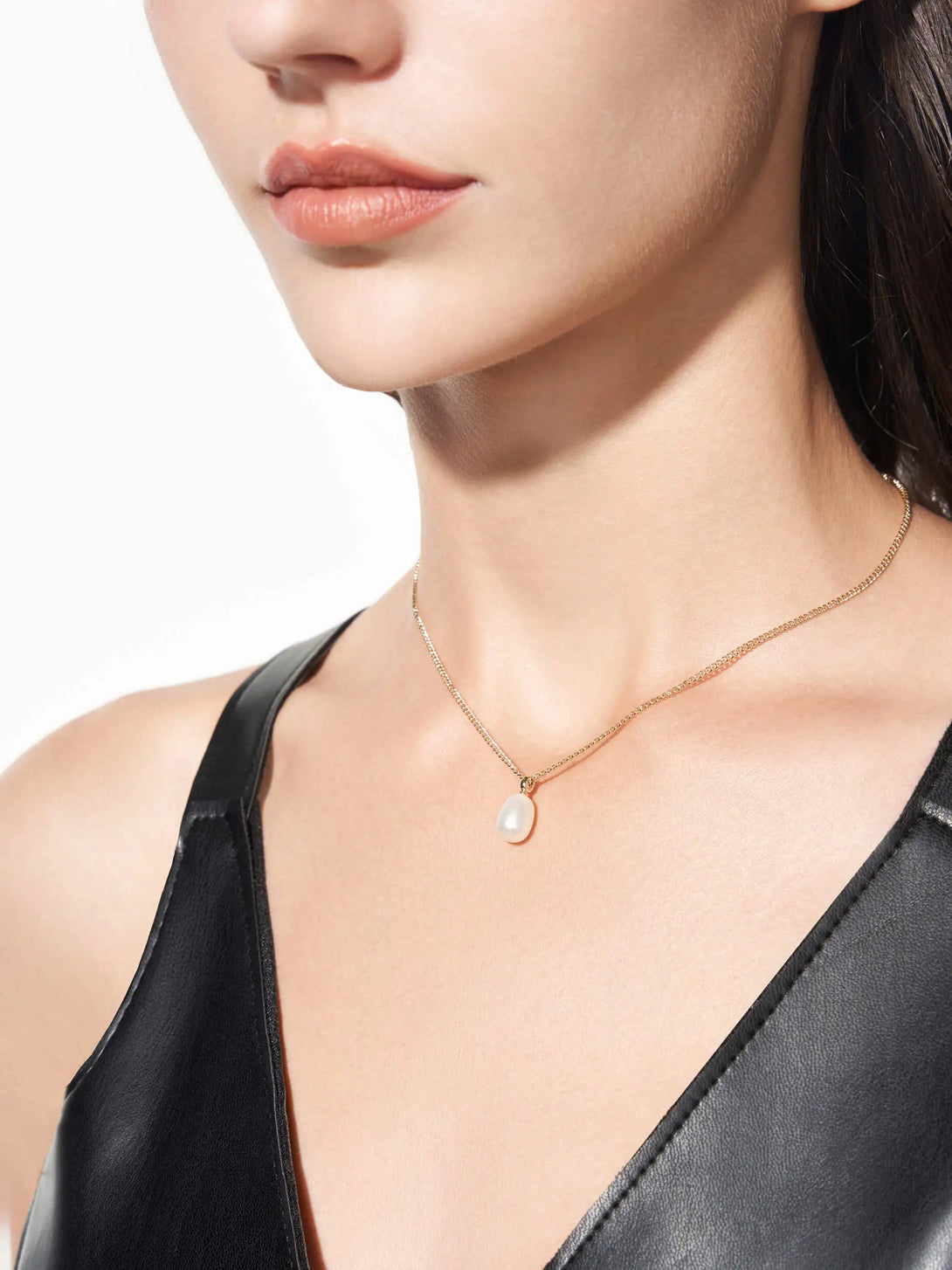 Daily Freshwater Pearl Pendant Necklace - OOTDY
